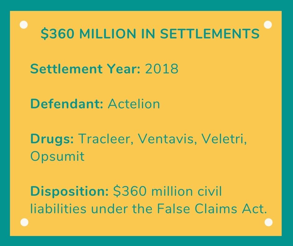 Number Thirteen Pharmaceutical Settlement