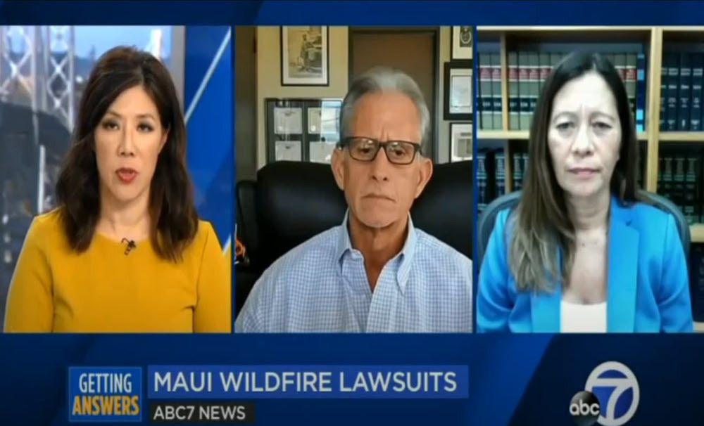 KGO Interview with Frank Pitre and Cynthia Wong re: Maui Fires