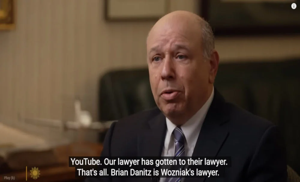 Steve Wozniak and Brian Danitz on CBS